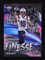 Drake Maye 2024 Topps Chrome Finesse #F2 RC at PristineAuction.com