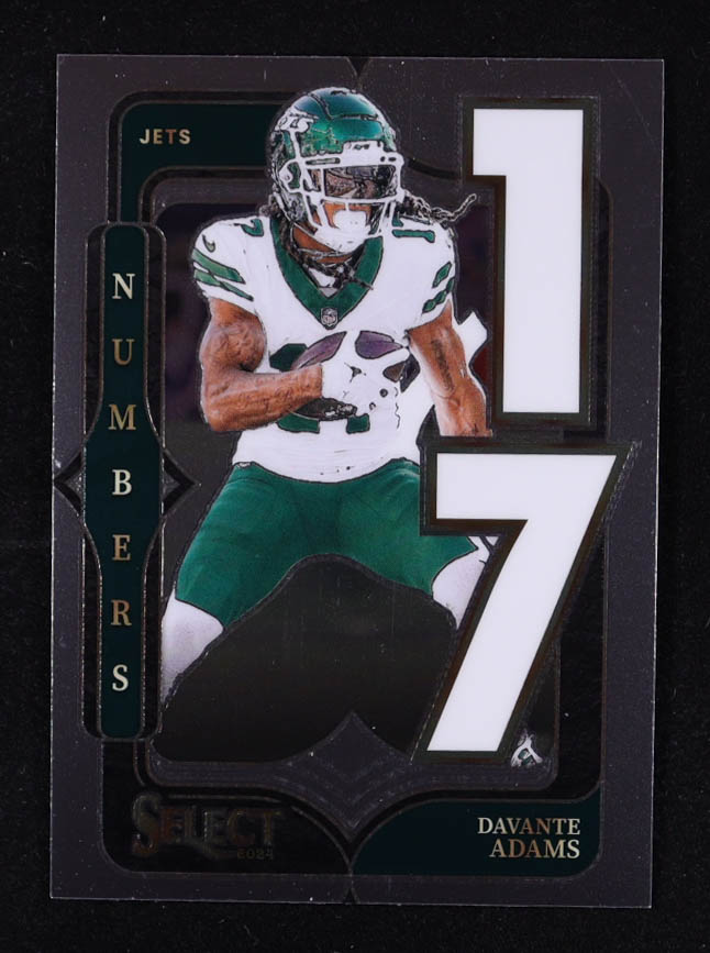 Davante Adams 2024 Select Select Numbers #25 at PristineAuction.com Davante Adams 2024 Select Select Numbers #25 at PristineAuction.com