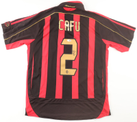 Cafu Signed AC Milan Adidas Authentic Jersey (JSA) at PristineAuction.com