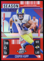 Cooper Kupp 2024 Panini Contenders Optic Red Season Ticket #32 #002/199 at PristineAuction.com