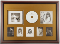 Taylor Swift Signed Custom Framed "The Tortured Poets Department" CD Album Insert Display With Disc & Set of (4) LP Release Cards (PSA) at PristineAuction.com