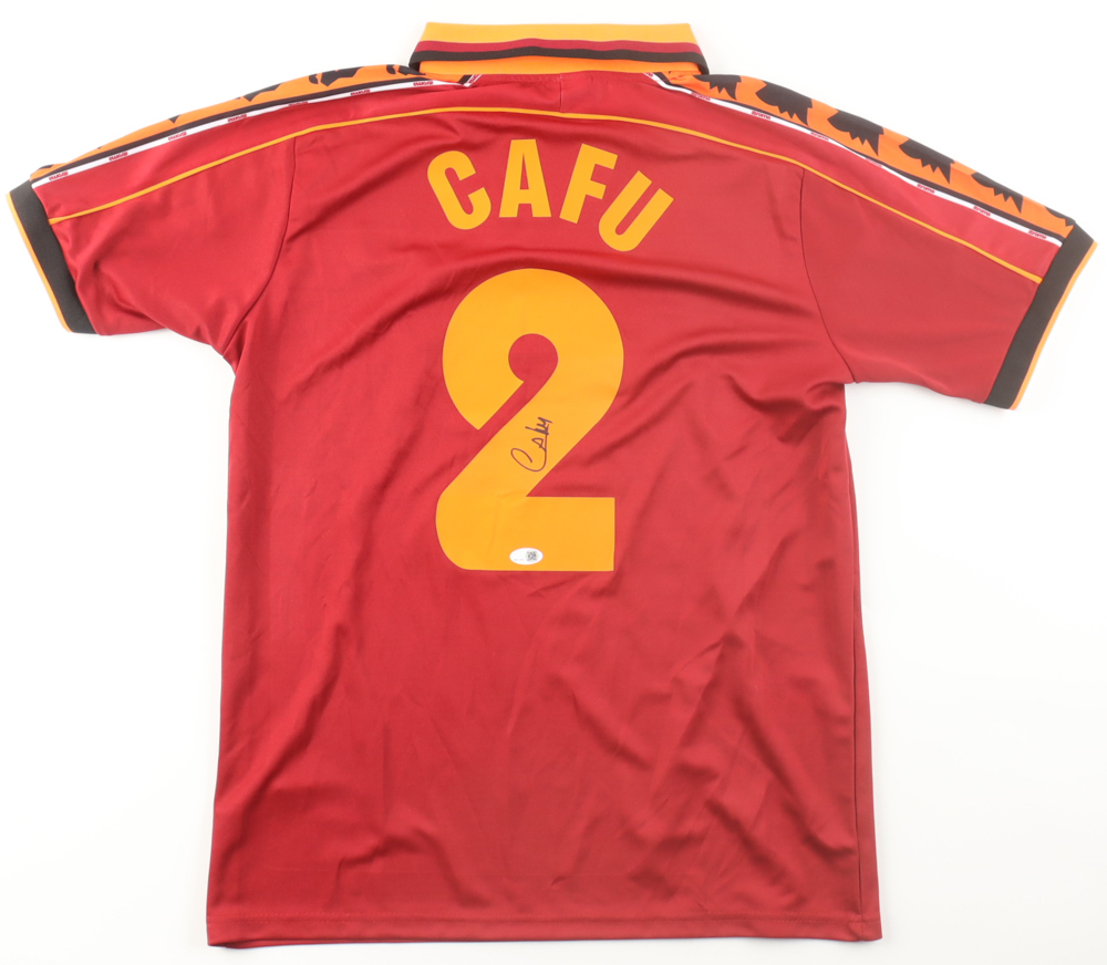 Cafu Signed AS Roma Diadora Authentic Jersey (JSA) at PristineAuction.com Cafu Signed AS Roma Diadora Authentic Jersey (JSA) at PristineAuction.com