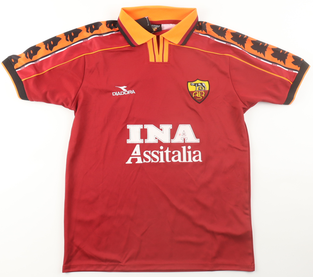 Cafu Signed AS Roma Diadora Authentic Jersey (JSA) at PristineAuction.com Cafu Signed AS Roma Diadora Authentic Jersey (JSA) at PristineAuction.com