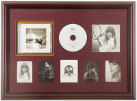 Taylor Swift Signed Custom Framed "The Tortured Poets Department" CD Album Insert Display With Disc & Set of (4) LP Release Cards (PSA) at PristineAuction.com