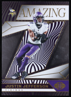 Justin Jefferson 2024 Panini Illusions Amazing #16 at PristineAuction.com