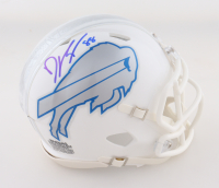 Dawson Knox Signed Bills Ice Alternate Speed Mini Helmet (Beckett) at PristineAuction.com