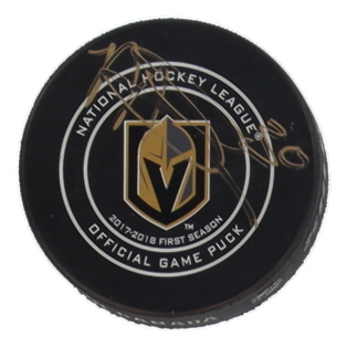 Malcolm Subban Signed Golden Knights Logo Hockey Puck (JSA) at PristineAuction.com Malcolm Subban Signed Golden Knights Logo Hockey Puck (JSA) at PristineAuction.com