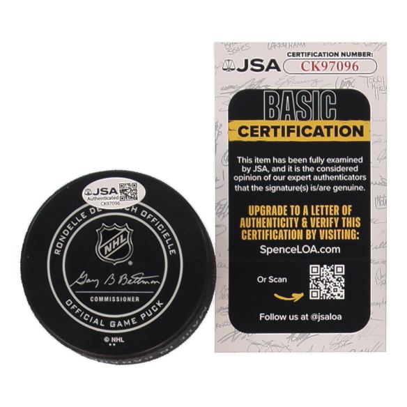 Malcolm Subban Signed Golden Knights Logo Hockey Puck (JSA) at PristineAuction.com Malcolm Subban Signed Golden Knights Logo Hockey Puck (JSA) at PristineAuction.com