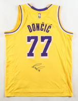 Luka Doncic Signed Signed Lakers Nike Authentic Jersey (Beckett) at PristineAuction.com