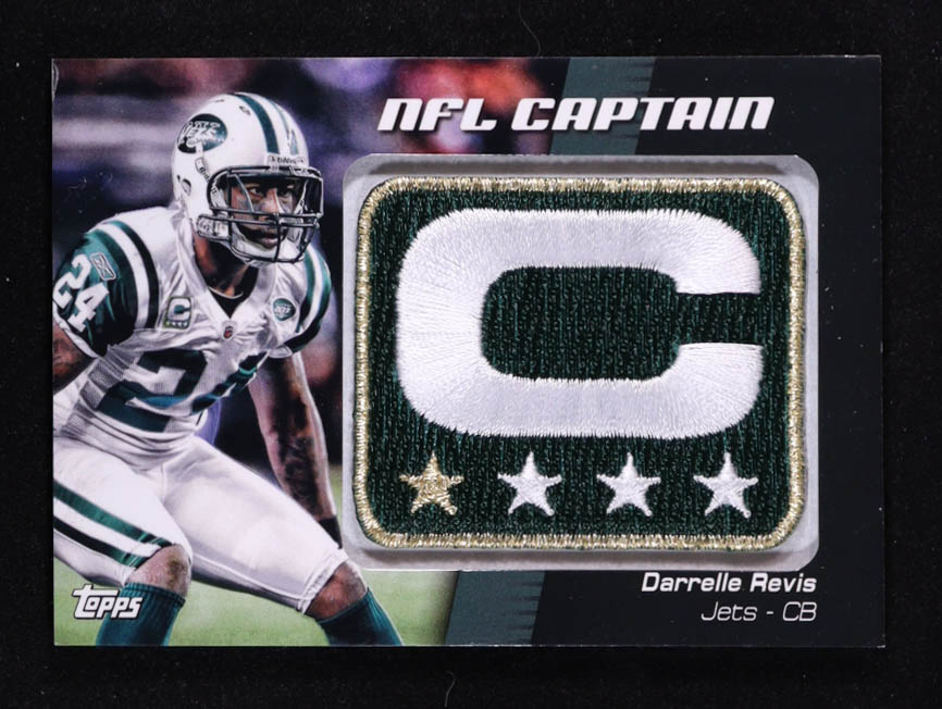 Darrelle Revis 2012 Topps NFL Captains Patches #NCPDR at PristineAuction.com Darrelle Revis 2012 Topps NFL Captains Patches #NCPDR at PristineAuction.com