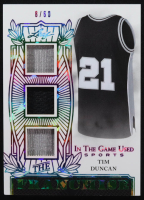 Tim Duncan 2024 Leaf ITG Used Sports The Franchise Crystal Rainbow #TFTD1 #8/60 at PristineAuction.com