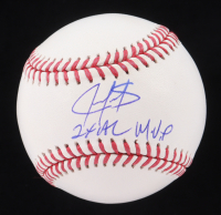 Juan Gonzalez Signed OML Baseball Inscribed "2x AL MVP" (Schwartz) at PristineAuction.com