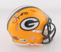 Jordan Love Signed Packers Speed Mini Helmet (JSA) at PristineAuction.com