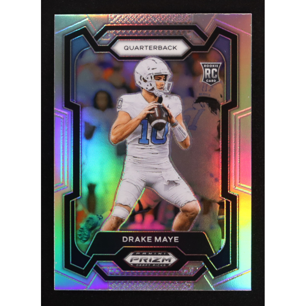 Drake Maye 2024 Panini Prizm Draft Picks Prizms Silver #103 RC at PristineAuction.com