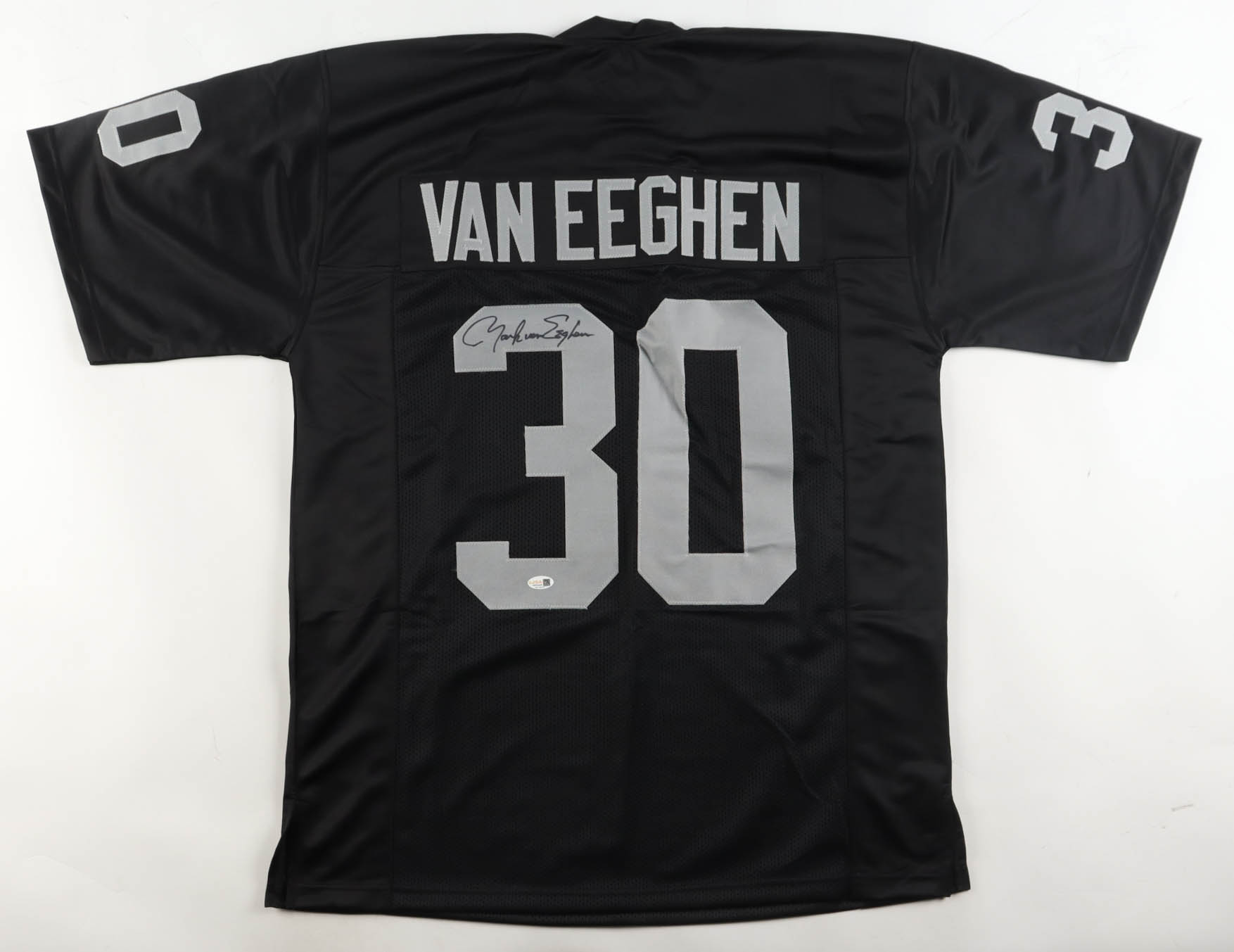 Mark Van Eeghen Signed Jersey (JSA) at PristineAuction.com Mark Van Eeghen Signed Jersey (JSA) at PristineAuction.com