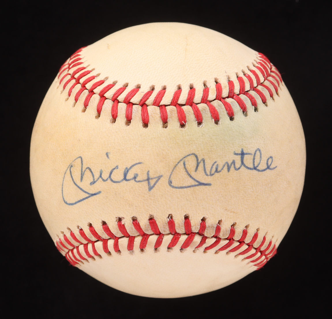 Mickey Mantle Signed OAL Baseball (Beckett) at PristineAuction.com Mickey Mantle Signed OAL Baseball (Beckett) at PristineAuction.com
