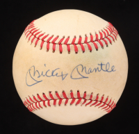 Mickey Mantle Signed OAL Baseball (Beckett) at PristineAuction.com