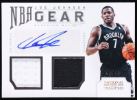 Joe Johnson 2012-13 Panini National Treasures NBA Gear Signatures #42 #48/49 at PristineAuction.com
