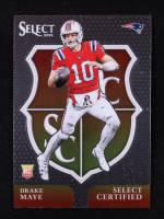Drake Maye 2024 Select Select Certified Rookies #3 RC at PristineAuction.com