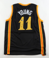 Trae Young Signed Jersey (Beckett) at PristineAuction.com