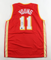 Trae Young Signed Jersey (Beckett) at PristineAuction.com