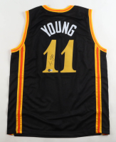 Trae Young Signed Jersey (Beckett) at PristineAuction.com