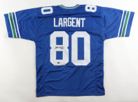 Steve Largent Signed Jersey Inscribed "HOF '95" (Beckett) at PristineAuction.com