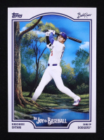 Shohei Ohtani 2025 Topps X Bob Ross The Joy of Baseball #41 at PristineAuction.com