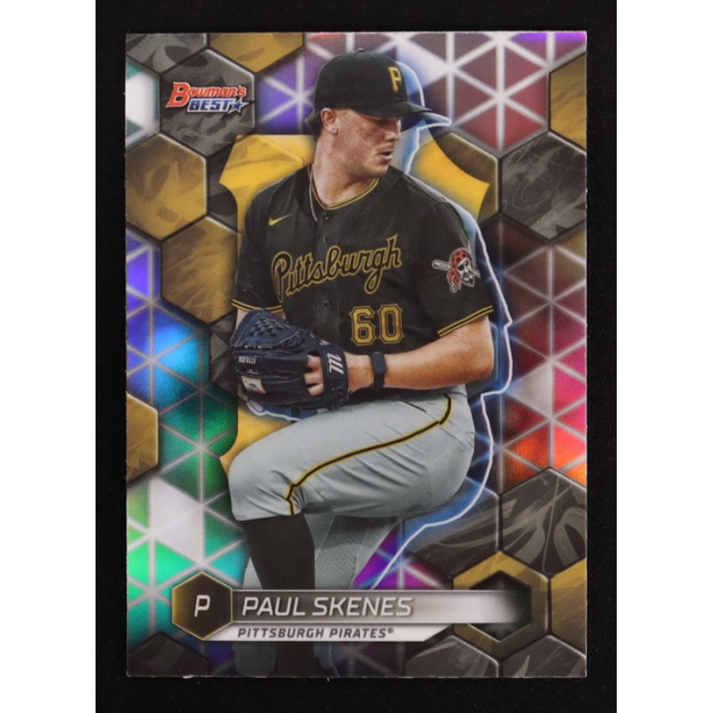 Paul Skenes 2023 Bowman's Best Top Prospects Refractors #TP22 RC at PristineAuction.com