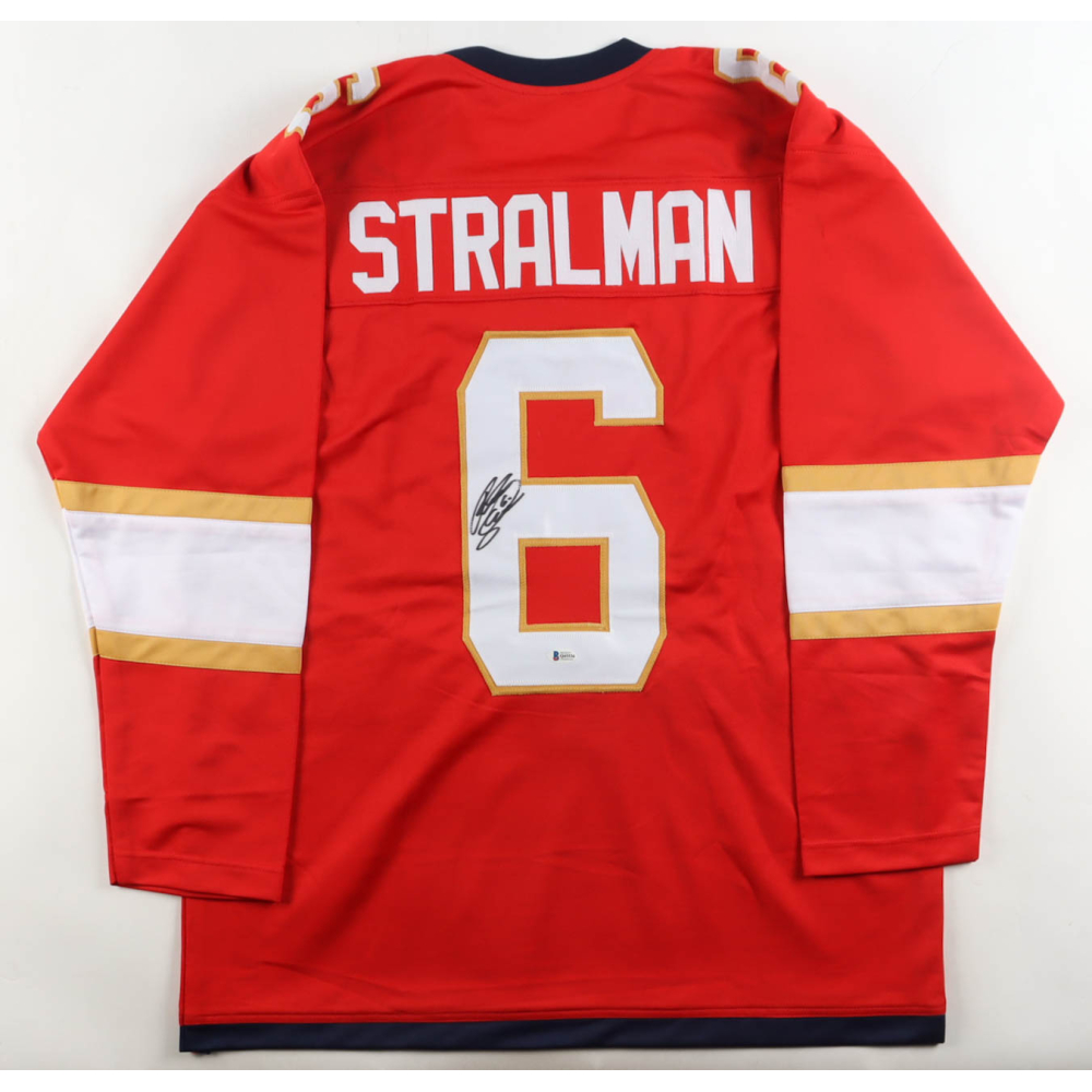 Anton Stralman Signed Jersey (Beckett) at PristineAuction.com