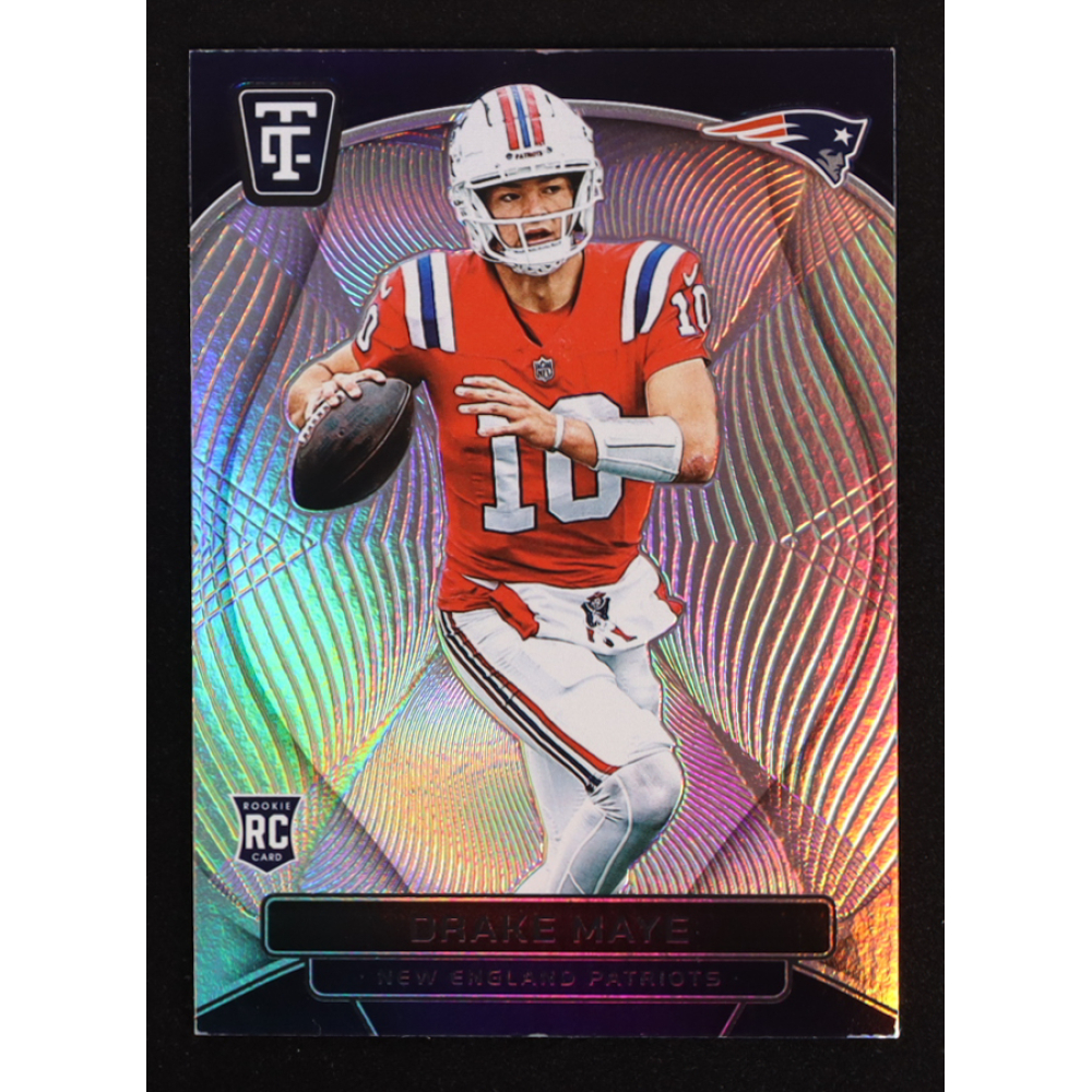 Drake Maye 2024 Totally Certified Mirror #121 RC at PristineAuction.com