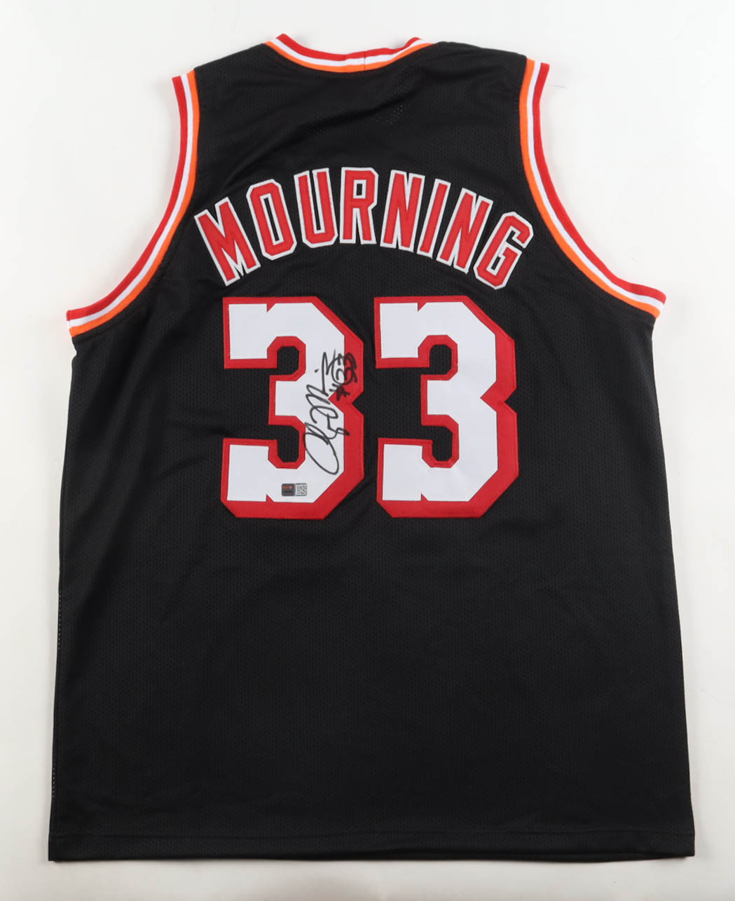 Alonzo Mourning Signed Jersey (TriStar) at PristineAuction.com Alonzo Mourning Signed Jersey (TriStar) at PristineAuction.com