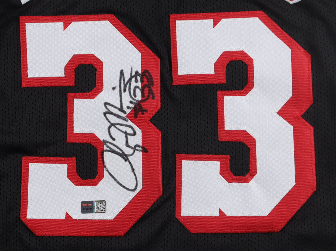 Alonzo Mourning Signed Jersey (TriStar) at PristineAuction.com Alonzo Mourning Signed Jersey (TriStar) at PristineAuction.com