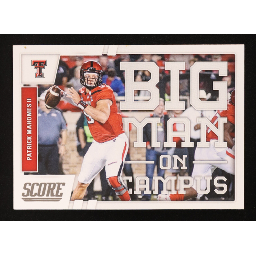 Patrick Mahomes II 2017 Score Big Man on Campus #6 RC at PristineAuction.com