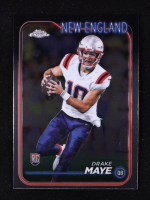 Drake Maye 2024 Topps Chrome #203 RC at PristineAuction.com