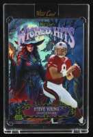 Steve Young 2025 Wild Card Wicked Hits Witch Lazer #A4HBWH-SY #1/1 at PristineAuction.com