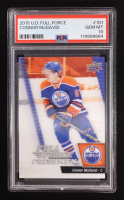 Connor McDavid 2015-16 Upper Deck Full Force #101 RC (PSA 10) at PristineAuction.com