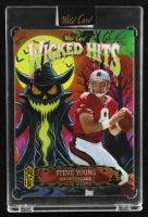 Steve Young 2025 Wild Card Wicked Hits True One Of One Rainbow Foil #HBWHT-SY #1/1 at PristineAuction.com