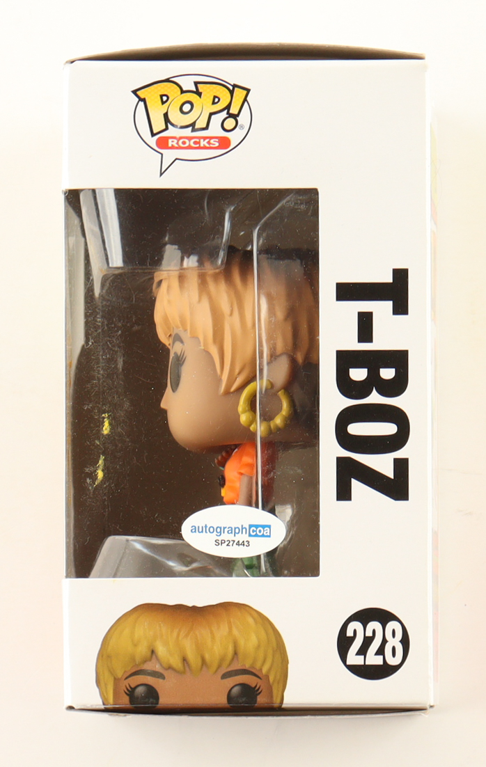 Tionne Watkins Signed "TLC" #228 T-Boz Funko Pop! Vinyl Figure Inscribed "T-Boz TLC" (ACOA) at PristineAuction.com Tionne Watkins Signed "TLC" #228 T-Boz Funko Pop! Vinyl Figure Inscribed "T-Boz TLC" (ACOA) at PristineAuction.com