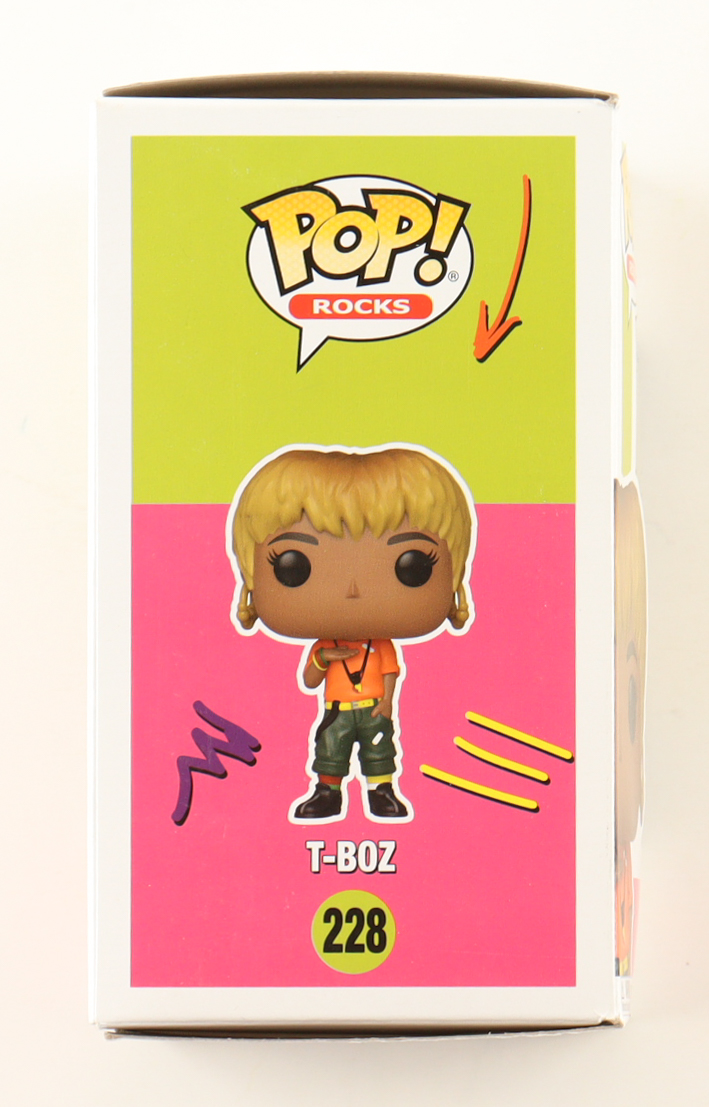 Tionne Watkins Signed "TLC" #228 T-Boz Funko Pop! Vinyl Figure Inscribed "T-Boz TLC" (ACOA) at PristineAuction.com Tionne Watkins Signed "TLC" #228 T-Boz Funko Pop! Vinyl Figure Inscribed "T-Boz TLC" (ACOA) at PristineAuction.com