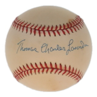 Thomas Charles Lasorda Signed ONL Baseball (JSA) at PristineAuction.com