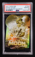 Shohei Ohtani 2022 Topps Fire To the Moon Gold Minted #TTM1 (PSA 10) at PristineAuction.com