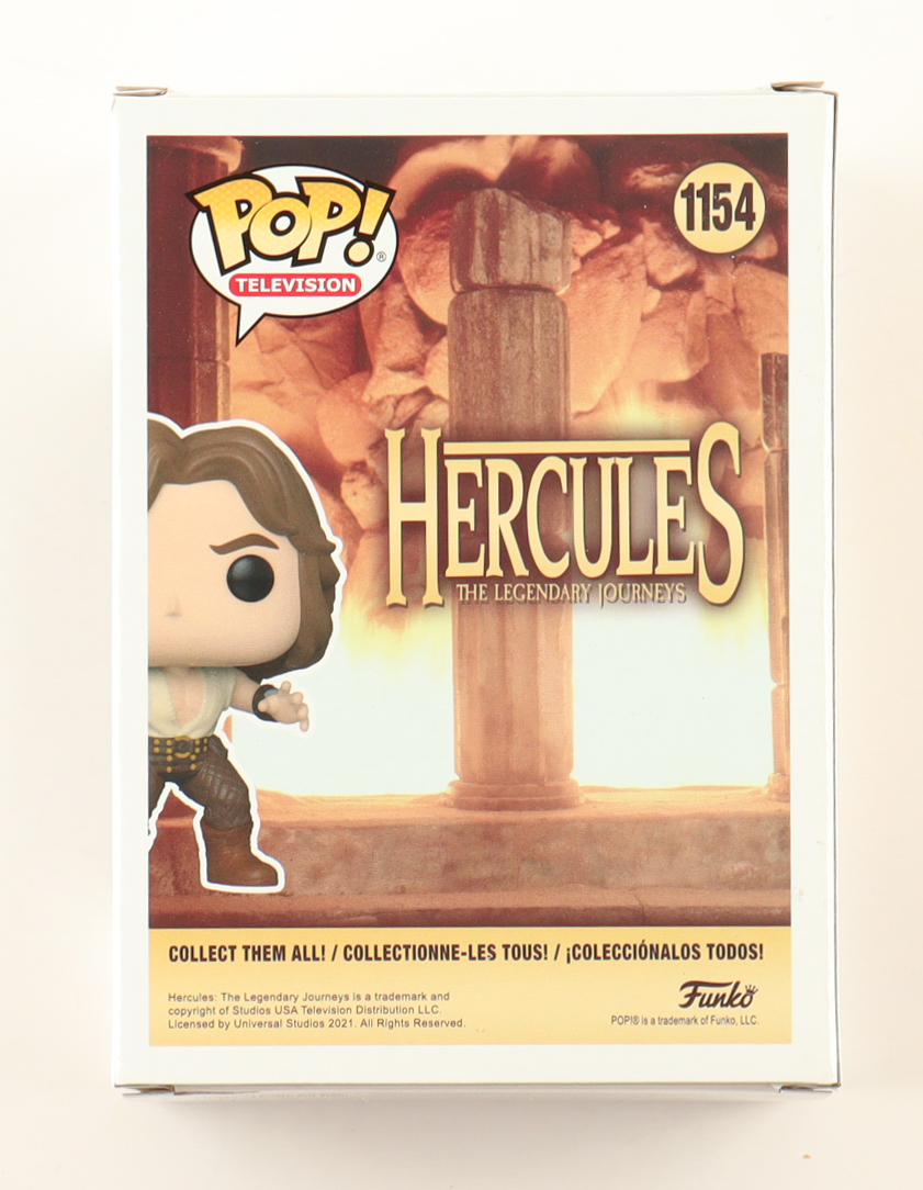 Kevin Sorbo Signed "Hercules: The Legendary Journeys" #1154 Hercules Funko Pop! Vinyl Figure (ACOA) at PristineAuction.com Kevin Sorbo Signed "Hercules: The Legendary Journeys" #1154 Hercules Funko Pop! Vinyl Figure (ACOA) at PristineAuction.com