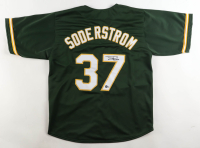 Tyler Soderstrom Signed Jersey (Beckett) at PristineAuction.com