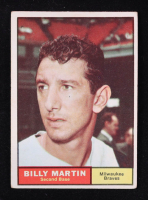 Billy Martin 1961 Topps #89 at PristineAuction.com