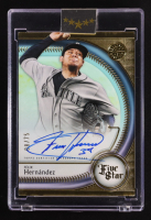 Felix Hernandez 2024 Topps Five Star Career Auto #FSA-FH #08/75 at PristineAuction.com