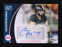 Christian McCaffrey 2017 SAGE HIT Premier Draft Autographs #A93 RC at PristineAuction.com