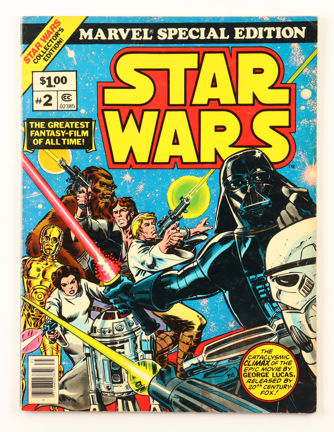 1977 "Star Wars" Issue #2 Special Edition Marvel Comic Book at PristineAuction.com 1977 "Star Wars" Issue #2 Special Edition Marvel Comic Book at PristineAuction.com