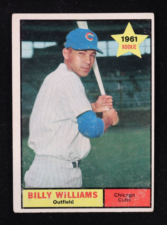 Billy Williams 1961 Topps #141 RC at PristineAuction.com Billy Williams 1961 Topps #141 RC at PristineAuction.com
