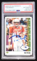 Tom Brady Signed 2002 UD Authentics #52 (PSA | Auto Grade 10) at PristineAuction.com